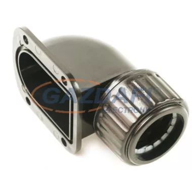 UNIVOLT 020230 HFL 20 Ívelt csatlakozó, peremmel