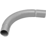   UNIVOLT 020621 SB 63 Csatlakozó ív, mindkét vége tokozott, szürke