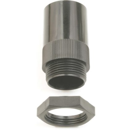   UNIVOLT 020844 HFAMT/LN 25 Csatlakozó elem ellenanyával fekete