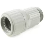   UNIVOLT 024882 SKGL 2525 S Egyenes kábel-gégecső-csavarkötés, halogénmentes, szürke