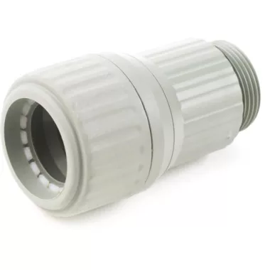 UNIVOLT 024883 SKGL 2020 S Egyenes kábel-gégecső-csavarkötés, halogénmentes, szürke