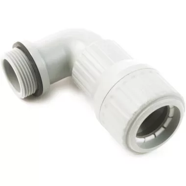 UNIVOLT 026370 SKEG 2525 S Ívelt kábel-gégecső-csavarkötés szürke