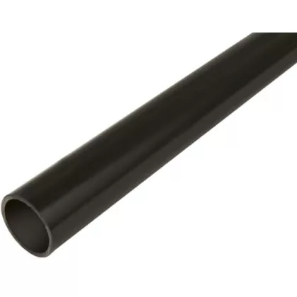   UNIVOLT 035002 BSSH 25 páncéljellegű merev védőcső, >1250N, UV-álló, fekete 3m/szál