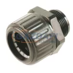   UNIVOLT 043071 SGL 3232 S Egyenes csőcsatlakozó, halogénmentes fekete