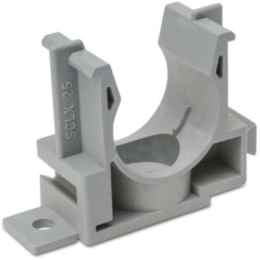 UNIVOLT 043325 SCLX 20 Pattintó-rögzítő bilincs, halogénmentes, sorolható, szürke