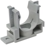   UNIVOLT 043327 SCLX 25 Pattintó-rögzítő bilincs, halogénmentes, sorolható, szürke