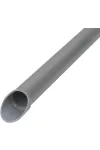 UNIVOLT 084201 UPRM Turbo 16 merev tokozott védőcső, belső hosszanti barázdákkal, sötét szürke UV-stabil, MÜ I. >750N 3m/szál 111m/köteg