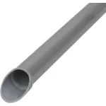   UNIVOLT 084202 UPRM Turbo 20 merev tokozott védőcső, belső hosszanti barázdákkal, sötét szürke UV-stabil, MÜ I. >750N 3m/szál 111m/köteg