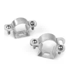   UNIVOLT 088146 ERAS 25 V4A Rozsdamentes acél burkolat, 12/18 modulos perem nélküli padlódobozhoz
