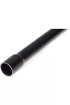 UNIVOLT 098782 HFPRM Turbo 50 Merev védőcső, MÜ I, >750N, UV-álló, tokozott, belső hosszanti barázdákkal fekete 3m