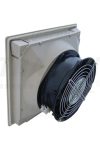 TRACON V150 Szellőztető ventillátor szűrőbetéttel 150×150mm, 150/170m3/h, 230V 50-60Hz, IP54
