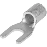   TRACON V2.5-3 Szigeteletlen villás saru, ónozott elektrolitréz 2,5mm2, M3, (d1=2,4mm, d2=3,7mm)