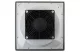 TRACON V71 Szellőztető ventilátor szűrőbetéttel 250×250mm, 71 m3/h, 230V 50/60Hz, IP54