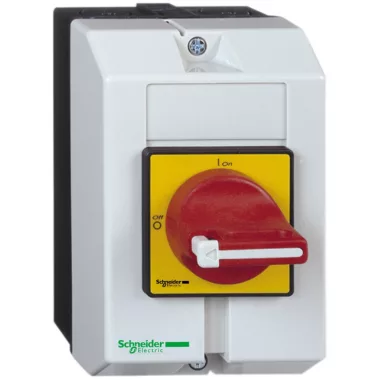 SCHNEIDER VCF01GE Komplett tokozott fő- és vészleállító kapcsoló 16A