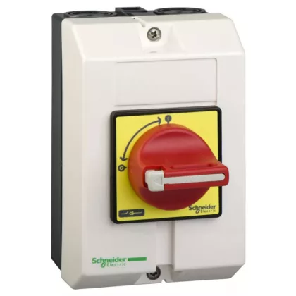 SCHNEIDER VCF02GE Komplett tokozott fő- és vészleállító kapcsoló 10A