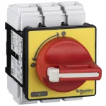   SCHNEIDER VCF4 Komplett fő- és vészleállító kapcsoló 80A, ajtóra, csavaros