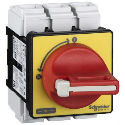 SCHNEIDER VCF4 Komplett fő- és vészleállító kapcsoló 80A, ajtóra, csavaros
