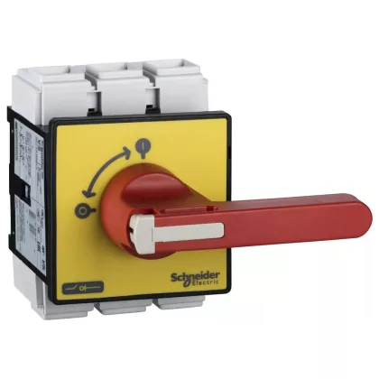 SCHNEIDER VCF5 Komplett fő- és vészleállító kapcsoló 125A, ajtóra, csavaros