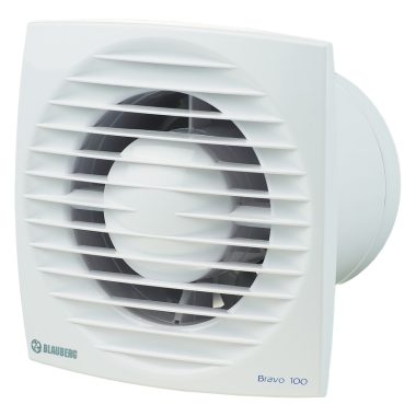 BLAUBERG BRAVO 150 T Klasszikus ventilátor, 150 mm légcsatornához, időrelével. Golyóscsapágyas kivitel. d=150mm 2400RPM 39dBA 305m³/h