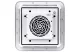 TRACON VR350 Tető ventilátor 350m3/h, IP44, 35W, 230 VAC, 0.25 A, 48 dB