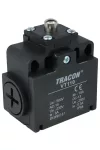 TRACON VT110 Helyzetkapcsoló, kúpos-ütközős 1xNO+1xNC, 6A/230V AC-15, 0,3A/250V DC-13, IP65