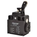   TRACON VT127 Helyzetkapcsoló, nyomógörgős 1×NO+1×NC, 6A/230V AC, IP65