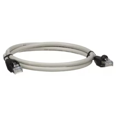 SCHNEIDER VW3A1104R10 1m-es összekötő kábel grafikus kezelőterminálhoz (2db RJ45)