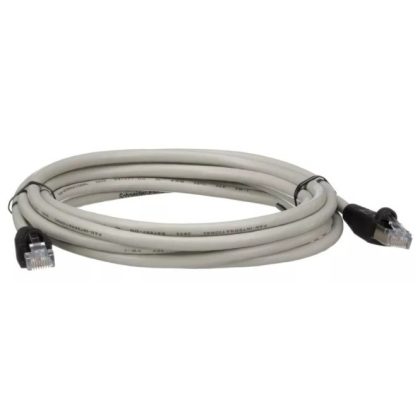   SCHNEIDER VW3A1104R30 3m-es összekötő kábel grafikus kezelőterminálhoz (2db RJ45)