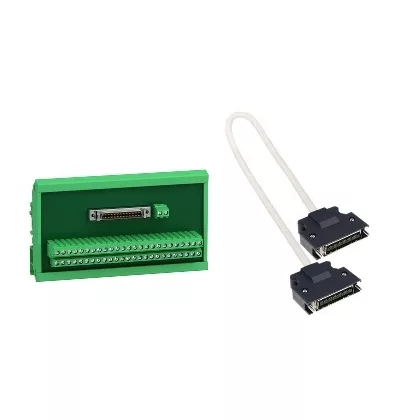 SCHNEIDER VW3M1C13 I/O terminál block modul, 0,5m kábellel