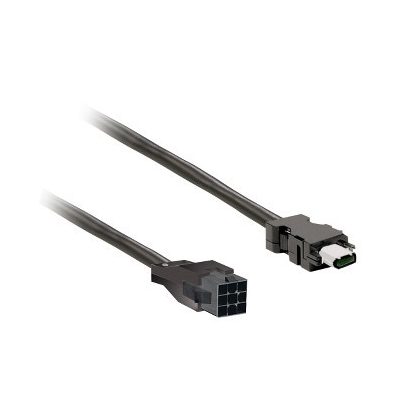   SCHNEIDER VW3M5D1FR30 Lexium kiegészítő, Tápfeszültség kábel , árnyékolt, 3m,BCH2