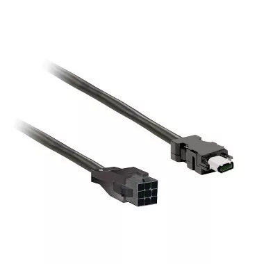 SCHNEIDER VW3M5D1FR50 Lexium kiegészítő, Enkóder kábel, árnyékolt, 5m BCH2-höz