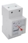 TRACON W45S-230/1 Sínre pattintható analóg teljesítmény mérő 230V/5A
