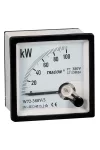 TRACON W96-400V/4 Hatásos teljesítménymérő, 3 fázisú, 4 vezetékes 96×96mm, 400V AC