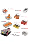 WAGO SET-1 G01 2023r11 Compact és univerzális vezeték összekötők + WORCRAFT robot fűnyírógép  RLM 20Li