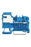 Wago 2002-7114 1 vezetékes N bontó sorkapocs; 2,5 mm²; Push-in CAGE CLAMP®; 2,50 mm²; kék