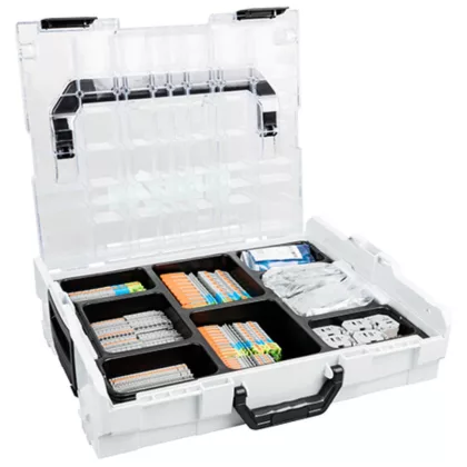   Wago 821-154 Sínre rögzíthető sorkapocs készlet; L-BOXX® 102; 20xx, 21xx, 22xx sorozatok