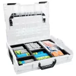 Wago 821-155 Sínre rögzíthető sorkapocs készlet; L-BOXX® 102; 2002, 2006, 2016 sorozatok