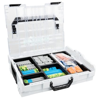   Wago 821-155 Sínre rögzíthető sorkapocs készlet; L-BOXX® 102; 2002, 2006, 2016 sorozatok