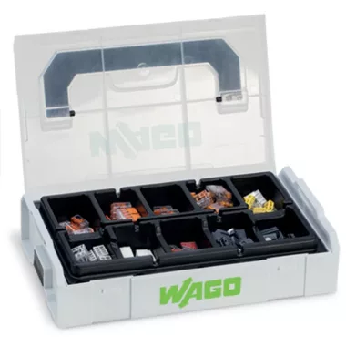 Wago 887-950 Vezeték-összekötő csomag; L-BOXX® Mini; 221, 2273, 773, 224, 243 sorozat