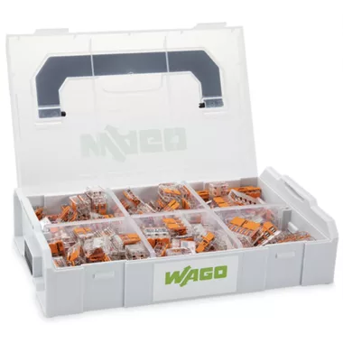 Wago 887-957 Vezeték-összekötő csomag; L-BOXX® Mini; 221 sorozat - 4 és 6 mm²