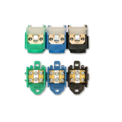 Fővezetéki sorkapocs, 1x35mm2, 4x16mm2, zöld