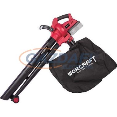 WORCRAFT CLBV-S40Li Akkumulátoros kerti porszívó, 45 l (akkumulátor nélkül)