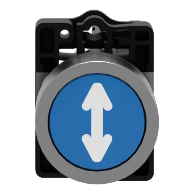 SCHNEIDER XA2EA6511 Harmony Easy Series Ø22 Nyomógomb, visszatérő, 2 "nyíl", 1NO