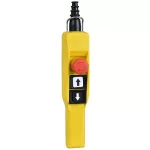   SCHNEIDER XACA2154 2 nyomógomb+vészgomb, mechanikus retesz, NO+NC érintk., gumisapka