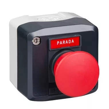 SCHNEIDER XALD1644 Tokozott nyomógomb, 1 ny.gomb