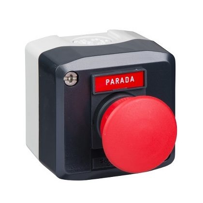 SCHNEIDER XALD1644 Tokozott nyomógomb, 1 ny.gomb