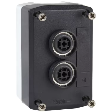 SCHNEIDER XALD223 Tokozott nyomógomb, 2 ny.gomb