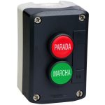SCHNEIDER XALD2244 Enclosed pushbutton, 2 pushbuttons