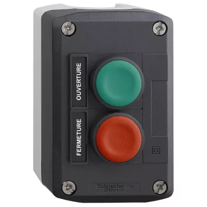 SCHNEIDER XALD241 Tokozott nyomógomb, 2 ny.gomb