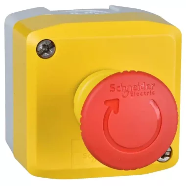 SCHNEIDER XALK1781H29 Tokozot vészgomb